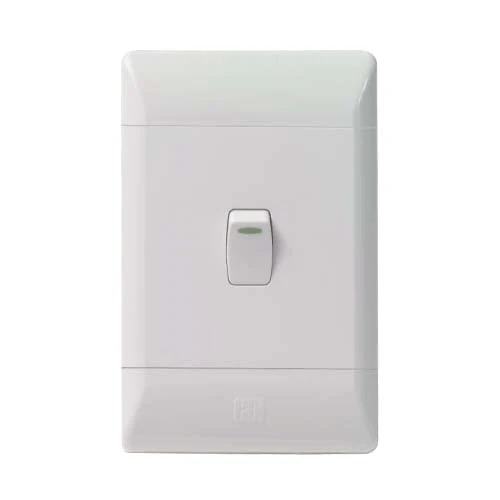 CBI Switch One Lever Two-Way 100x50 White L121-P | Voltex