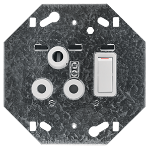 Crabtree Classic Monoblock Switched Socket On Yoke 6861P | Voltex