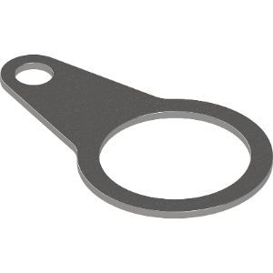 邦楽 TAG #AGout_ HOLLOWGRAM GULLET CCG Earth Tag Slip-On Brass 25mm 622902 | Voltex