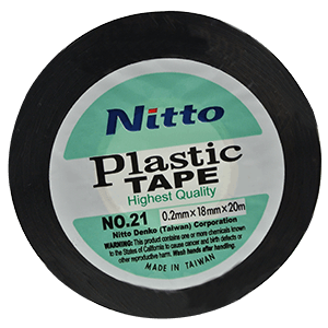Nitto Tape Electrical 21 Insulation 18mmx20m Black | Voltex