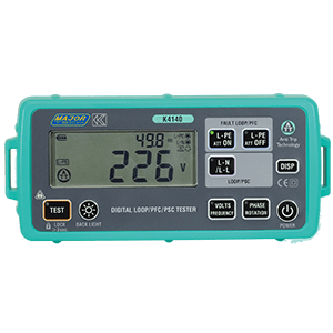 MAJOR TECH DIGITAL LOOM IMPENDANCE PFC AND PSC TESTER K4140 | Voltex