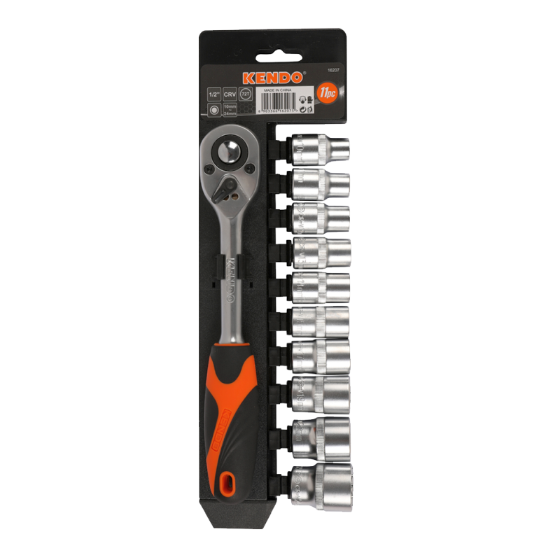 Kendo 11 Piece Socket Set 1/2