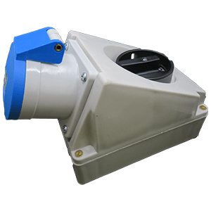 CEE Industrial Socket IP44 Surface Mounted 3 Pin 16A 230V 112136