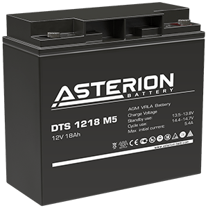 Asterion DTS Series Lead-Acid Battery VRLA AGM Technology Sealed