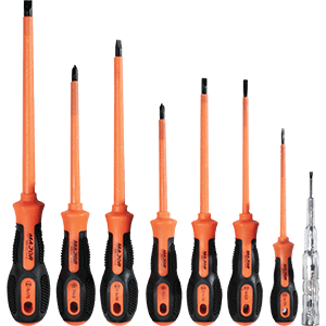 Major Tech Screwdriver Set 1000V Insulated 8 Piece KTK0408 | Voltex