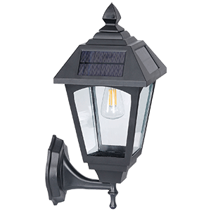 Solarmate Outdoor Wall Light with Motion Sensor 600lm Black SM029