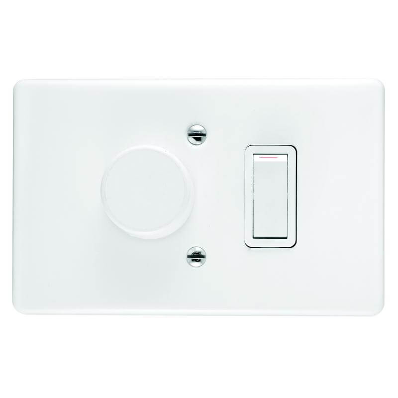 CRABTREECLASSICROTARYDIMMER+COVERWxLEVER