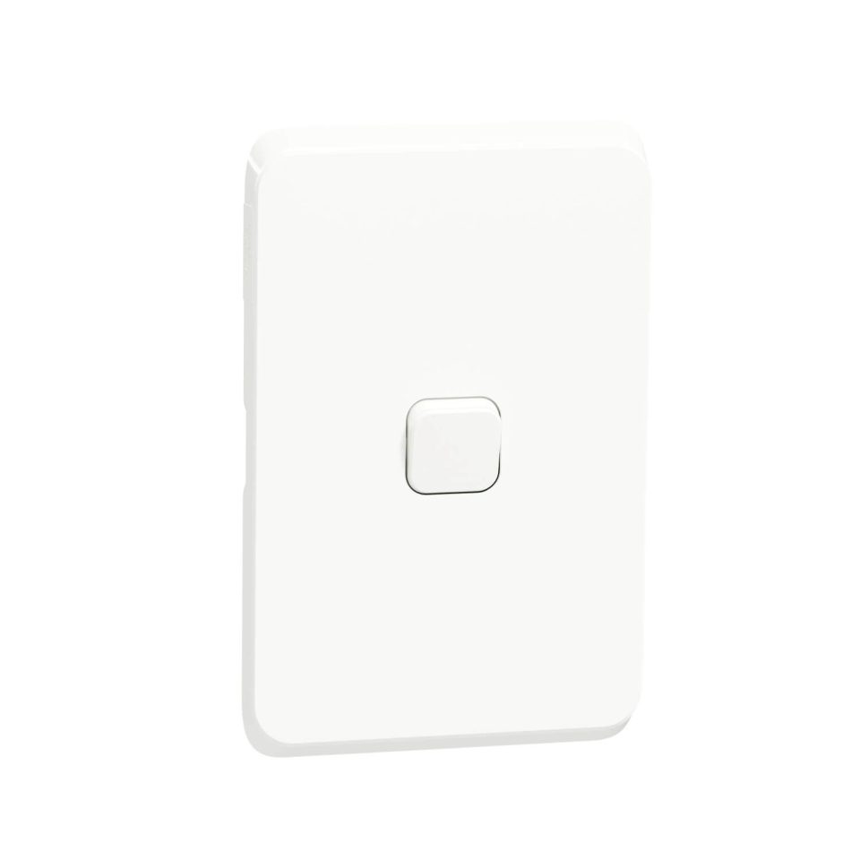 Schneider Iconic SwitchOne Lever Two-Way 100x50 White 4011W2_XW