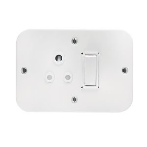 CRABTREE CLASSIC INDUSTRIAL SOCKET 6A WEATHERPROOF 1445W