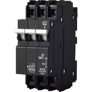 CBI MINIATURE CIRCUIT BREAKER 20A 3POLE 6KA CURVE-2 QFA38220