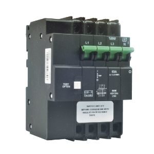 CBI EARTH LEAKAGE 63A 3POLE+NEUTRAL 3KA   QA36CW63