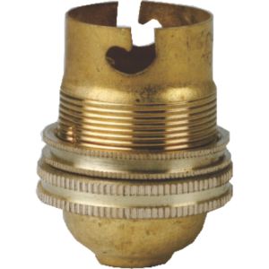 WACO LAMPHOLDER BC 10MM ENTRY BRASS