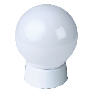 WACO BUDGET LIGHT OPAL BOWL PVC +  LED LAMP