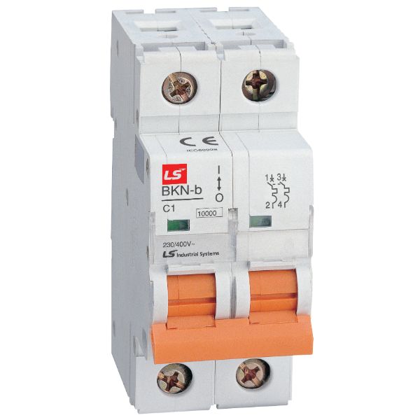 LS MINIATURE CIRCUIT BREAKER 25A 2POLE 10KA V CURVE-C 06110207R0