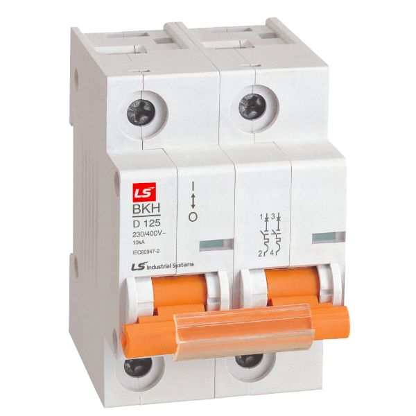 LS MINIATURE CIRCUIT BREAKER 125A 3POLE 10KA  CURVE-C 06110348R0