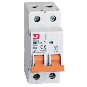 LS MINIATURE CIRCUIT BREAKER 20A 1POLE+NEUTRAL 6KA  06120207R0