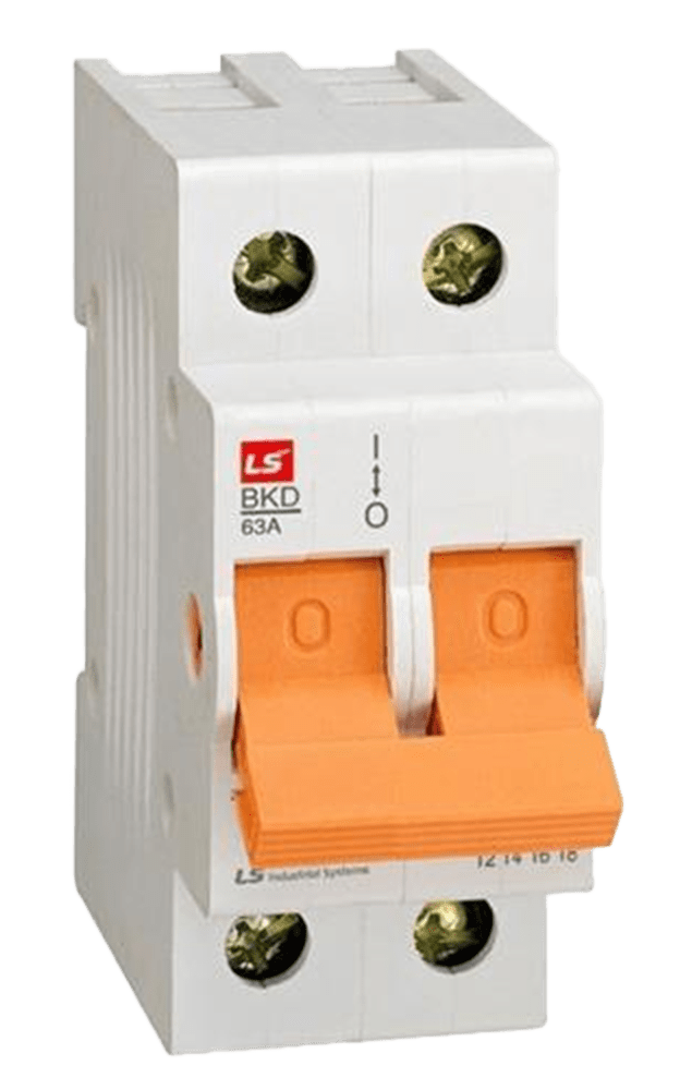 LS ROGY ISOLATOR 63A 2POLE   06120949V0