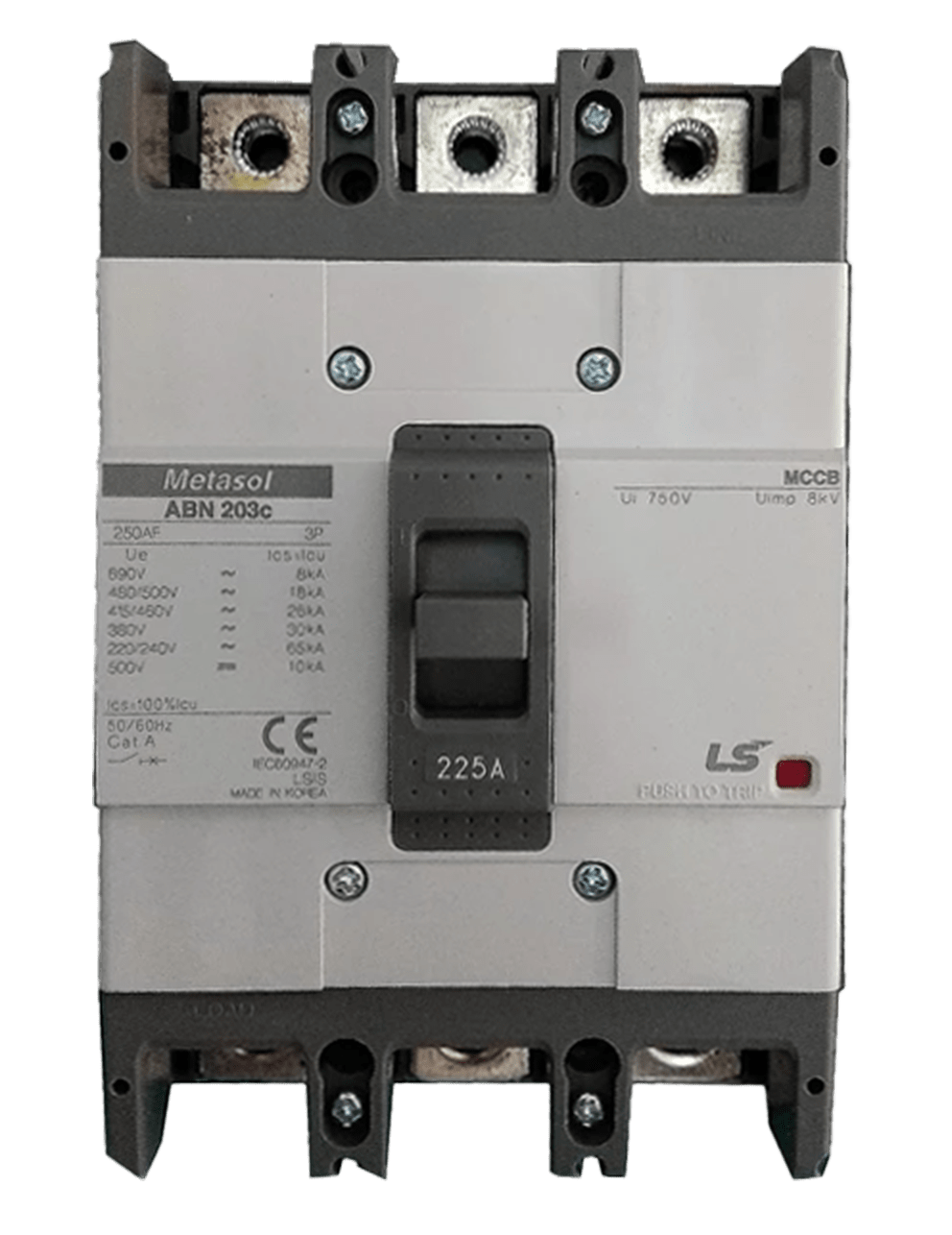 LS MOULDED CASE CIRCUIT BREAKER 200A 3POLE 26KA FIXED MAGNETIC  137005700