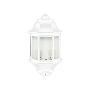 WACO HALF LANTERN 60W 4 PANEL WHITE 5403-OL2