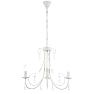 BRIGHTSTAR CHANDELIER 3X60W E14 CH360/3 FOSSIL WHITE