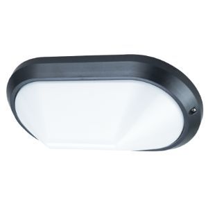 BRIGHTSTAR PLASTIC BULKHEAD 60W E27 BH113 BLACK