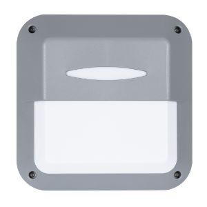 BRIGHTSTAR SQUARE BULKHEAD 40W E27 BH121 GREY