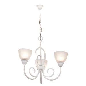 BRIGHTSTAR CHANDELIER 3X60W E27 CH3068/3 FRENCH WHITE