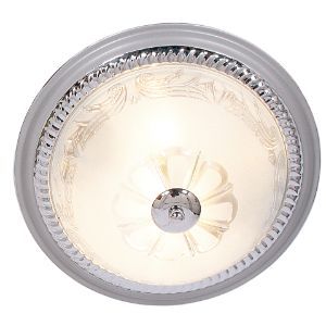BRIGHTSTAR ROUND CEILING FITTING 2X60W E27 CF219 CHROME