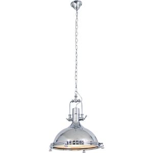 BRIGHTSTAR PENDANT FITTING 60W E27 CHROME PEN262