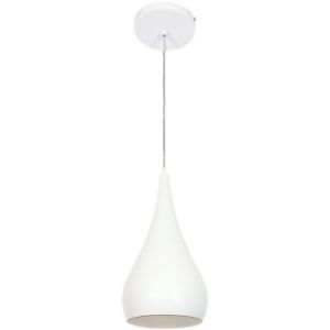 BRIGHTSTAR PENDANT FITTING 40W E27 WHITE PEN422/1