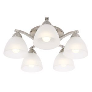 BRIGHTSTAR CHANDELIER 5X60W E27 SATIN CH168/5