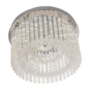 BRIGHTSTAR CEILING FITTING 18W CRYSTAL CF294