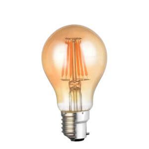 Mesmerize Filament A60 6W LED B22 2200K 600lm Dimmable ML-VF-A60