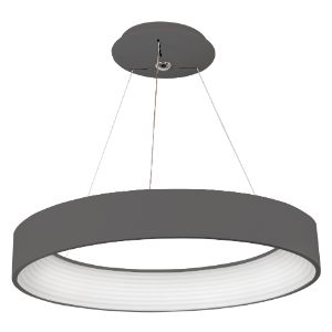 BRIGHTSTAR PENDANT FITTING 32W LED GREY PEN689