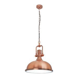 BRIGHTSTAR PENDANT FITTING 60W E27 COPPER PEN903