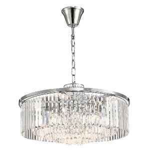 BRIGHTSTAR PENDANT FITTING 8X40W E14 CRYSTAL PEN692/8