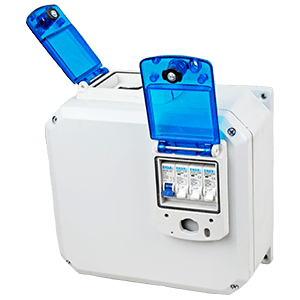 Allbro Stand Up Pool Box with 125VA Transformer and CBI Timer