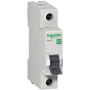 Schneider Easy9 Miniature Circuit Breaker 1 Pole C-Curve Din 25A 3kA 230V EZ9F53125