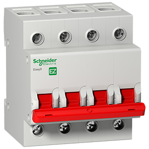 Schneider Easy9 Isolator 4 Pole 63A 400V EZ9S16463