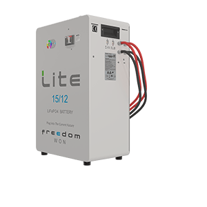 Freedom Won Battery Lithium LiFePO4 Lite Home 52V 10kWh 15/12
