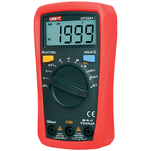 Uni-T Multimeter Digital Palm Size UT33A+