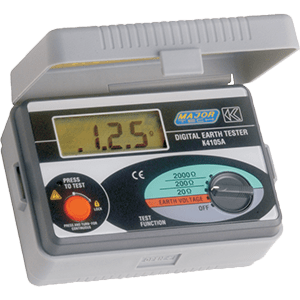 Major Tech Tester Earth Resistance Digital K4105 Voltex