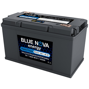 Blue Nova Battery Lithium Bluetooth LiFePO4 1.4kWh 108Ah BN13V-108-1.4KBT