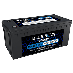 Blue Nova Battery Lithium LiFePO4 2.8kWh 218Ah BN13V-218-2.8K