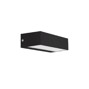 Spazio Mite Medium CTC Wall Fitting LED 8W Black 4524.08.30