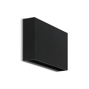 Spazio Capri Up and Down Wall Fitting 12W 3000K Black 4549.1.3030