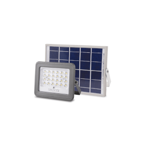 Spazio Sunwave Solar Floodlight 4W LED 4000K 600lm Grey 4750.6060