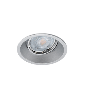 Spazio Anti Glare Downlight GU10 10W Silver 2223/20