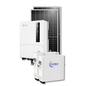 Solar Combo Kit 27 Solis 8kW Inverter + x2 Hubble 5.5kW Batteries + x2 Haitai Solar Panels 455W