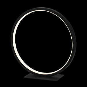 K.Light Black Ring Table lamp LED 12W T-LED-672/BL